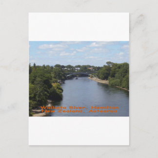 Waikato River, Hamilton Vykort
