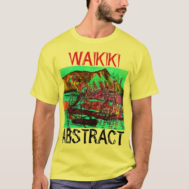 WAIKIKI ABSTRAKT T SHIRT (Framsida)