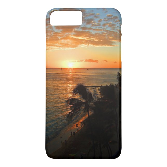 Waikiki Beach Case-Mate iPhone Skal (Baksida)
