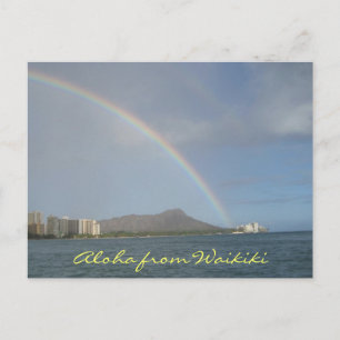 Waikiki Beach, Hawaii Vykort