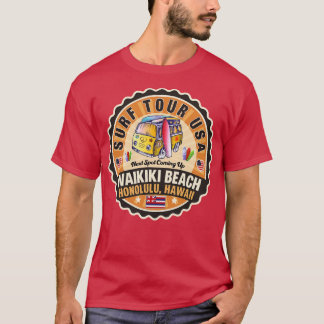 Waikiki Beach Honolulu Hawaii 2 T Shirt