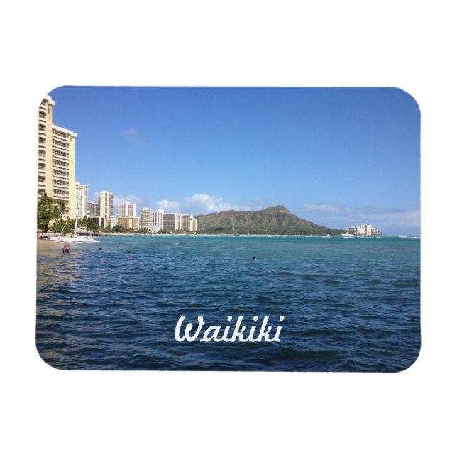 Waikiki Beach Magnet (Horisontell)