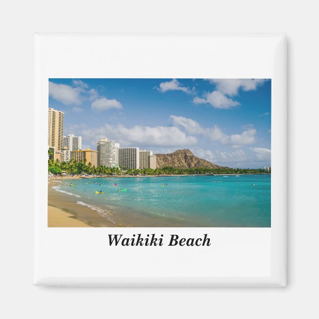 Waikiki Beach Magnet (Framsidan)