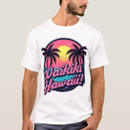Waikiki Beach Manar's T shirt