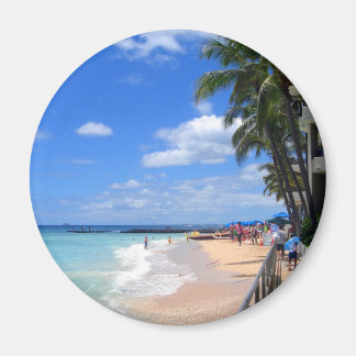 Waikiki Beach, Oahu, Hawaii Magnet