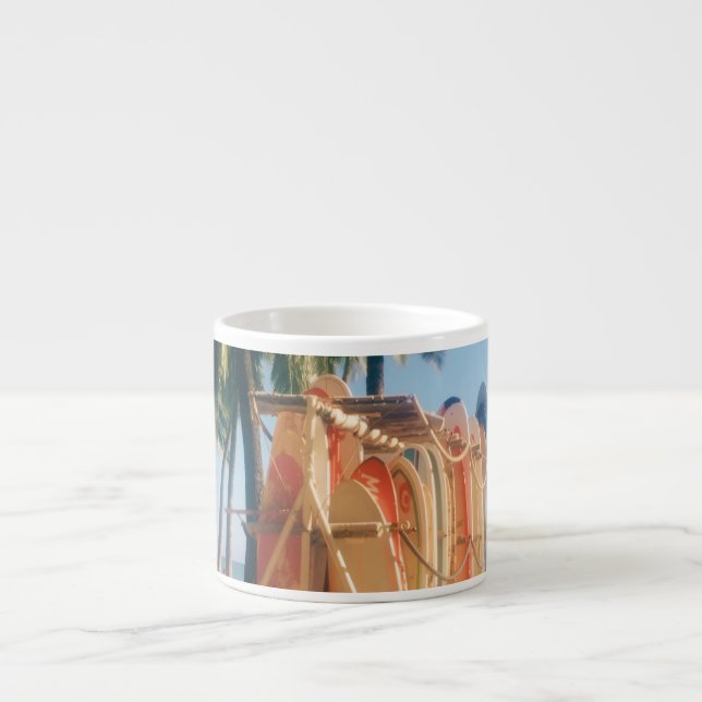 Waikiki Beach Surfboards  Espressomugg (Framsidan)