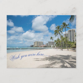 Waikiki Beach-vykort Vykort