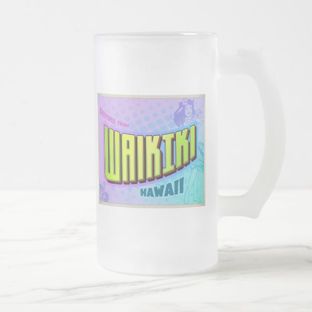 WAIKIKI FROSTAT ÖLGLAS (Höger)