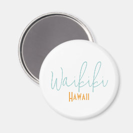 Waikiki, Hawaii Resminner Magnet