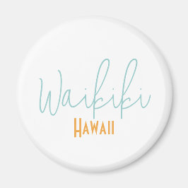 Waikiki, Hawaii Resminner Magnet
