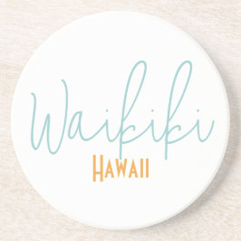 Waikiki, Hawaii Resminneringspresent Underlägg