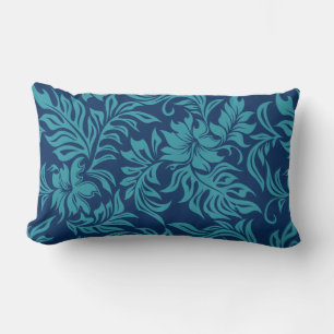 Waikiki Hibiscus Hawaiian Reversible Lumbar Pillow Lumbarkudde