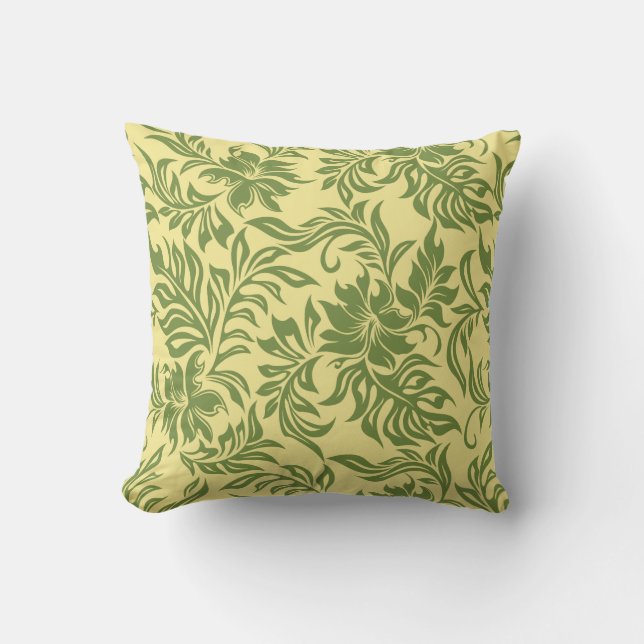 Waikiki Hibiscus Hawaiian Reversible Pillows Kudde (Framsida)