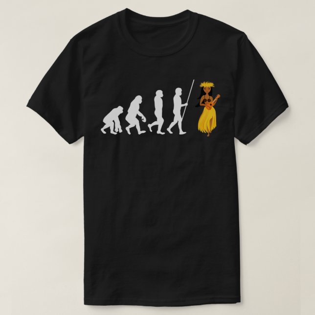 Waikiki Honolulu Island 5 T Shirt (Design framsida)