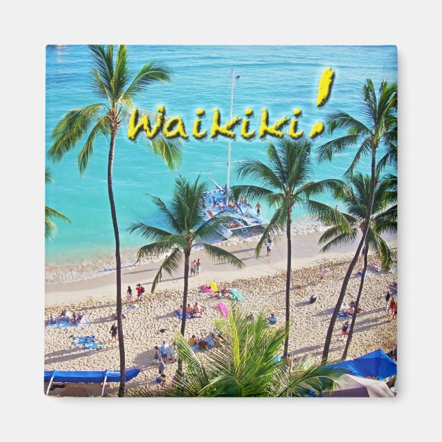 Waikiki! Magnet (Framsidan)
