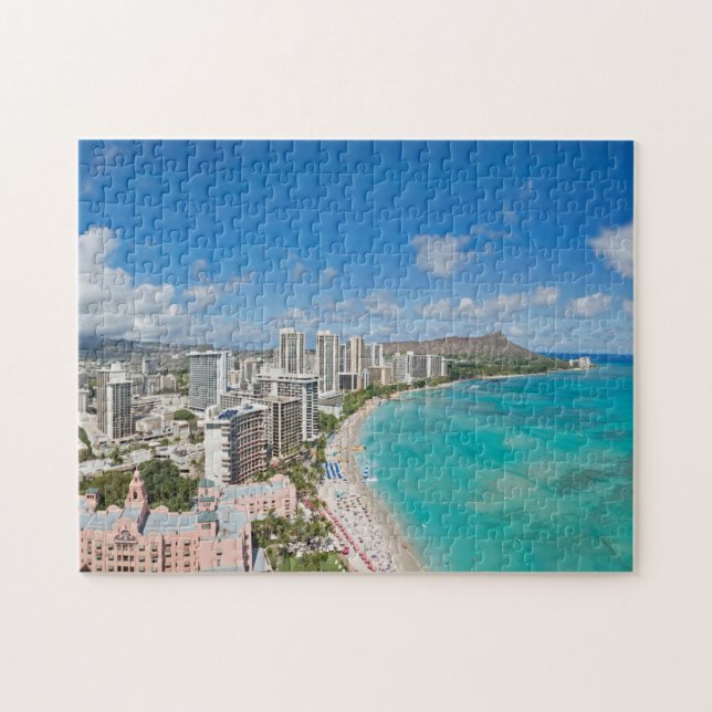 Waikiki Memories Jigszle Puzzle Pussel (Horisontell)