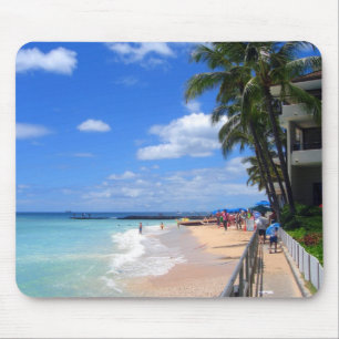 Waikiki strand, Oahu, Hawaii Musmatta