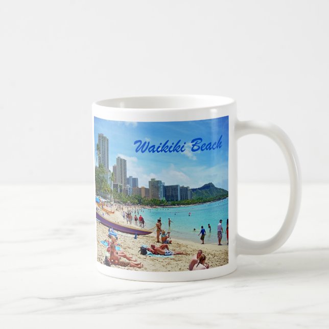 Waikiki strandmugg kaffemugg (Höger)