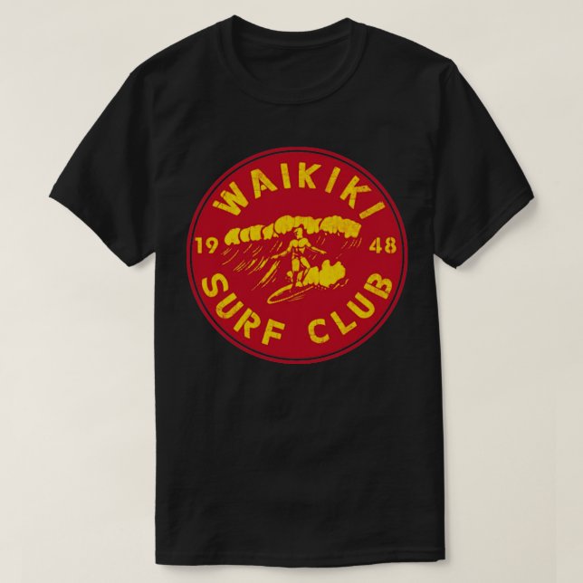 Waikiki Surfa Klubb 1948 T Shirt (Design framsida)