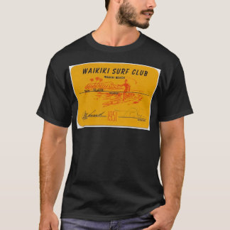 waikiki surfa klubb t shirt