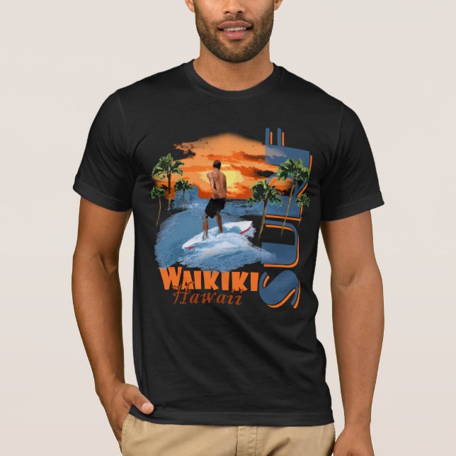 Waikiki SURFA! T-shirt (Framsida)