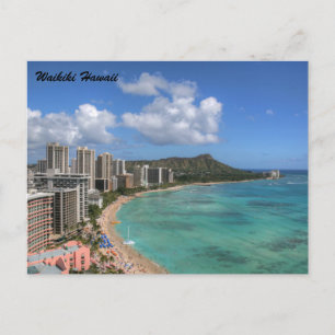 Waikiki Vykort