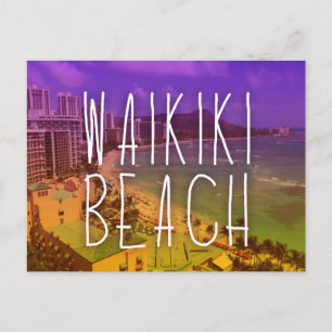 Waikiki-vykort Vykort