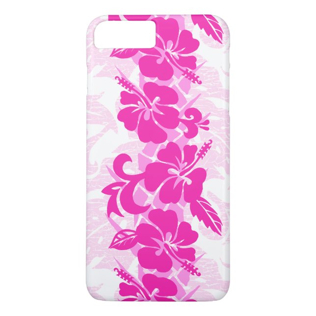 Waikoloa Hawaiian Hibiscus Blommigt Case-Mate iPhone Skal (Baksida)