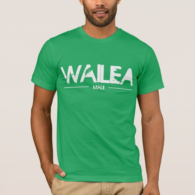Wailea Maui T-tröja Tee (Framsida)