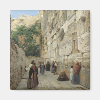 Wailing Wall av Gustav Bauernfeind Magnet