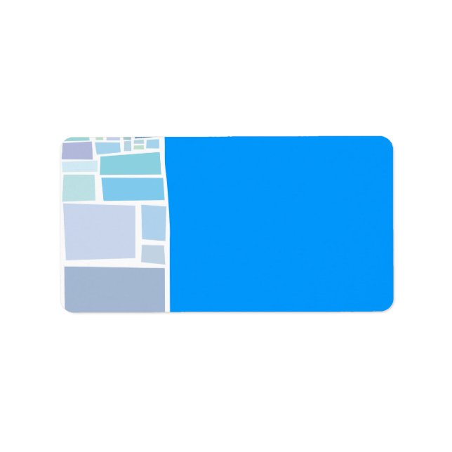 Wailing Wall Israel Pub Bat mitzvah Returadress Adressetikett (Framsidan)