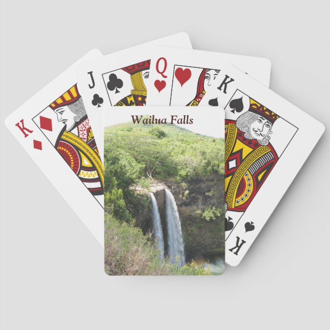 Wailua Falls #2 Casinokort (Baksidan)
