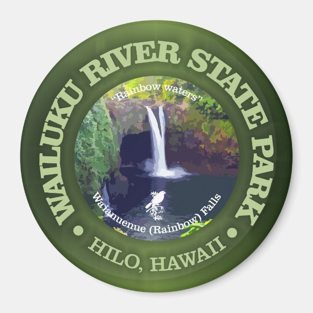 Wailuku River SP Magnet (Framsidan)