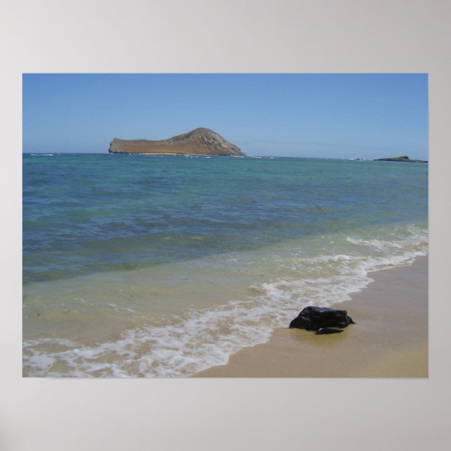 Waimanalo Beach Poster (Framsidan)