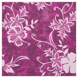 Waimanalo hawaiansk hibiskusBatik Tyg