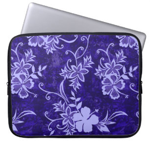Waimanalo Hawaiian Hibiscus Neoprene Wetdräe Laptop Fodral