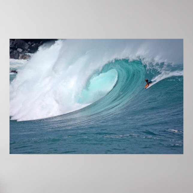 Waimea Bay Boogieboarder Poster (Framsidan)