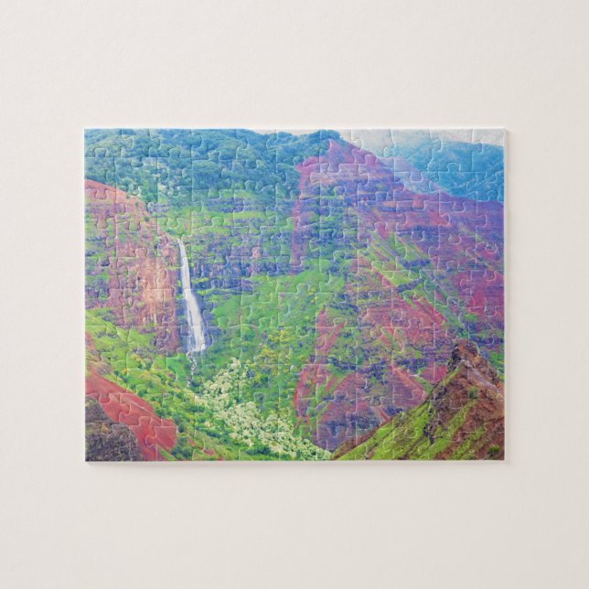 Waimea Canyon - Kauai, Hawaii - 8 x 10 - 110 pcs. Pussel (Horisontell)