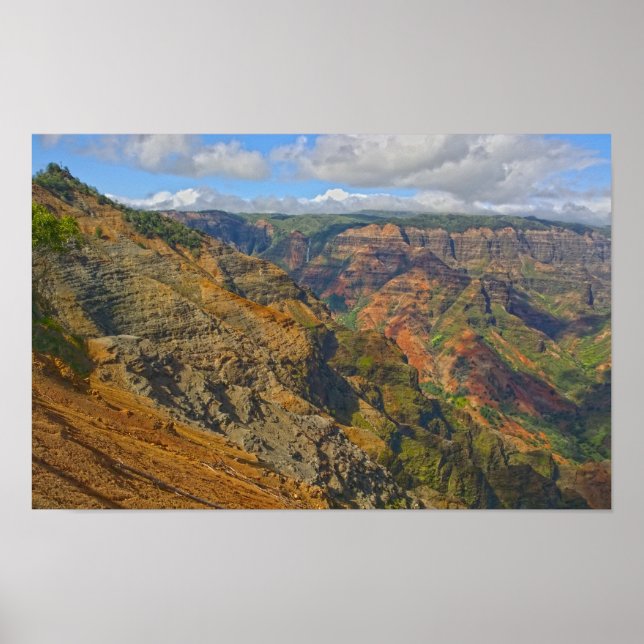 Waimea Canyon, Kauai, Hawaii Poster (Framsidan)