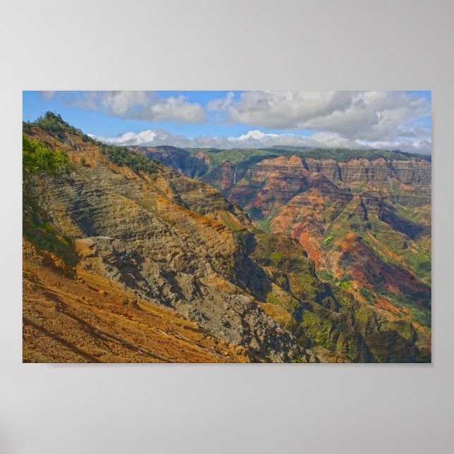 Waimea Canyon, Kauai, Hawaii Poster (Framsidan)