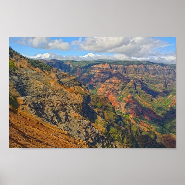 Waimea Canyon, Kauai, Hawaii Poster (Framsidan)