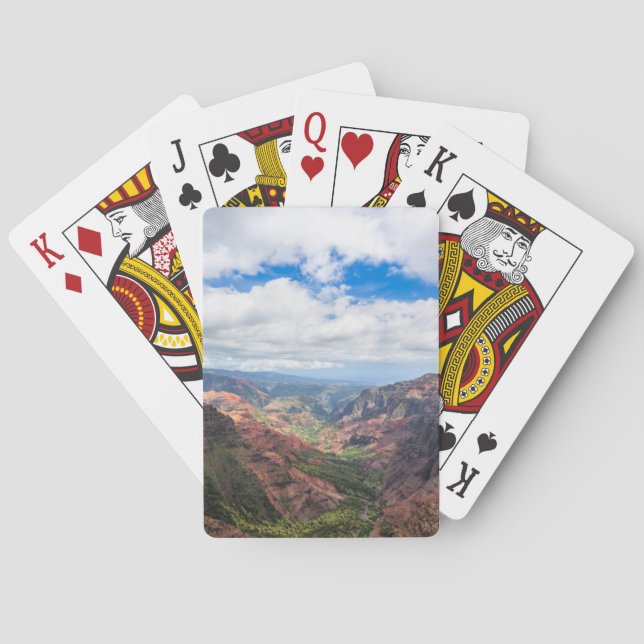 Waimea Canyon Spel Kort (Baksidan)