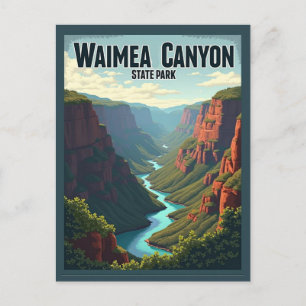 Waimea Canyon State Park Vykort
