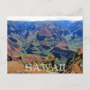 waimea canyon vykort