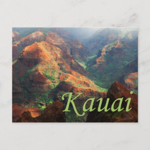 Waimea Canyon-vykort Vykort