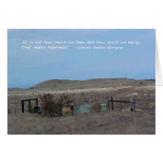 Waimea, Hawaii Hälsningskort (Framsidan Horizontal)