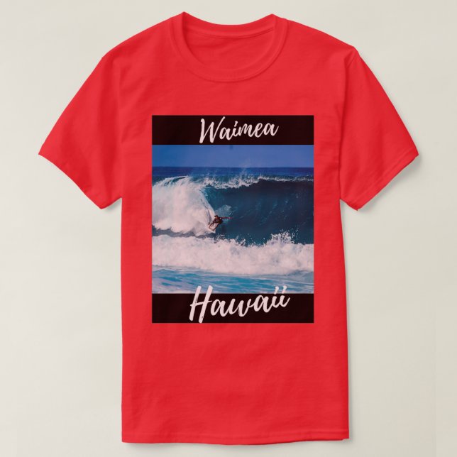 Waimea Hawaii T Shirt (Design framsida)