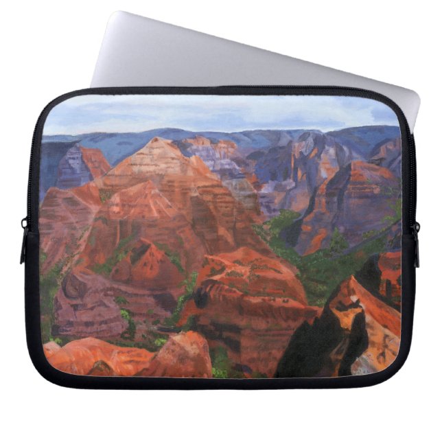 Waimea kanjon laptop sleeve (Framsidan)