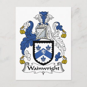Wainwright familjevapen vykort