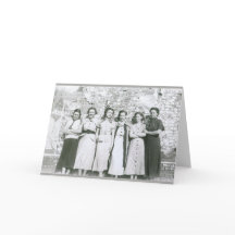 Wainwright Girls hälsningskort